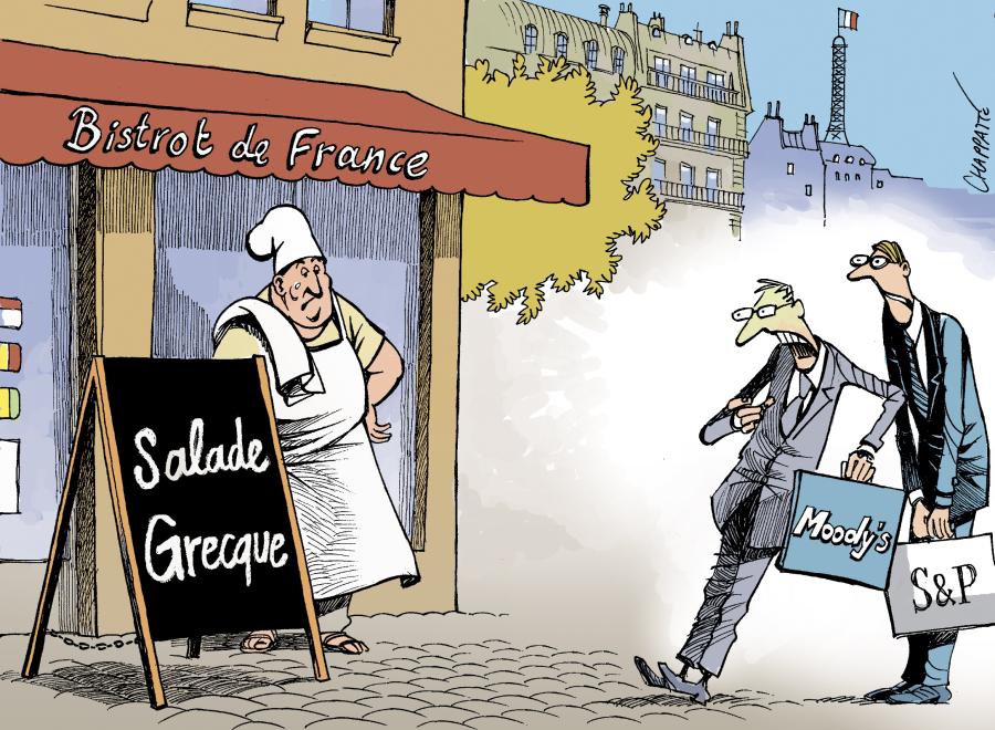 Triple A de la France en danger Triple A de la France en danger Triple A de la France en danger