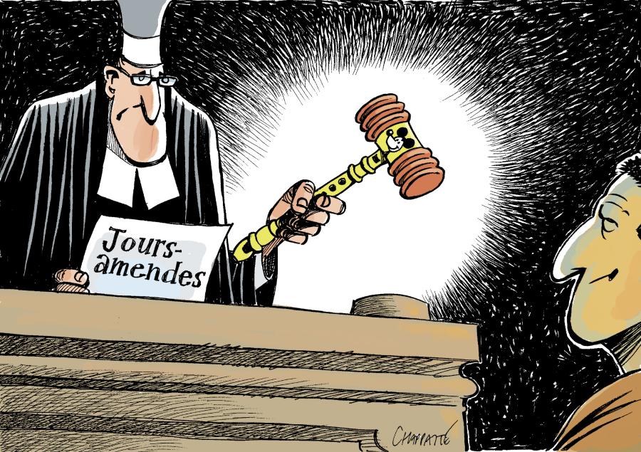 Les jours-amendes ont prouvé leur inefficacité Les jours-amendes ont prouvé leur inefficacité Les jours-amendes ont prouvé leur inefficacité
