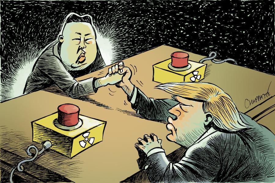 North Korean showdown North Korean showdown