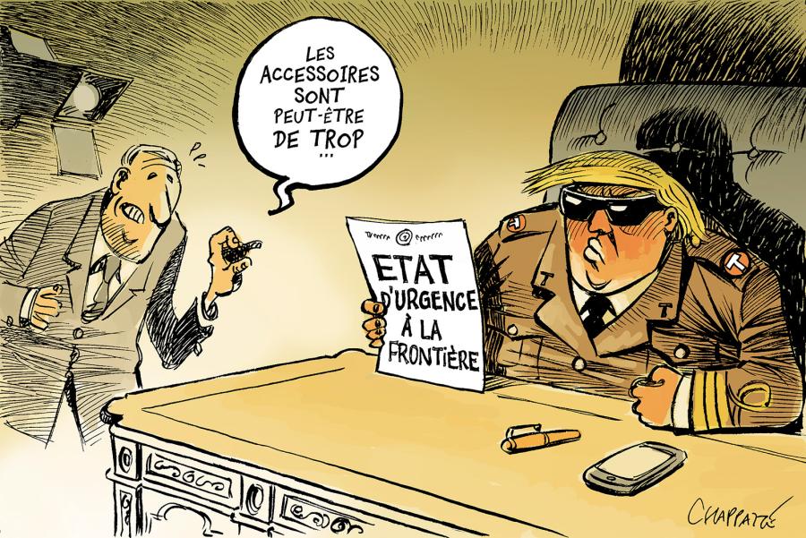 Trump déclare l’urgence nationale Trump déclare l’urgence nationale