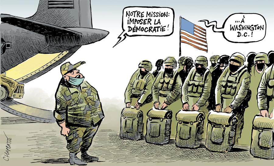 L'armée américaine se déploie L'armée américaine se déploie L'armée américaine se déploie
