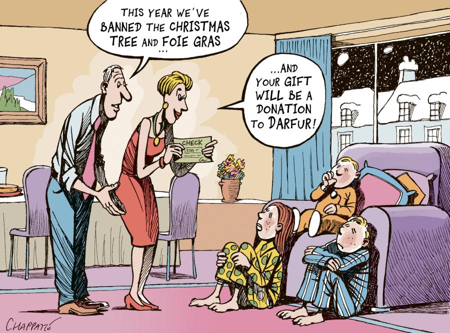 Politically correct Christmas | Globecartoon - Political Cartoons - Patrick  Chappatte