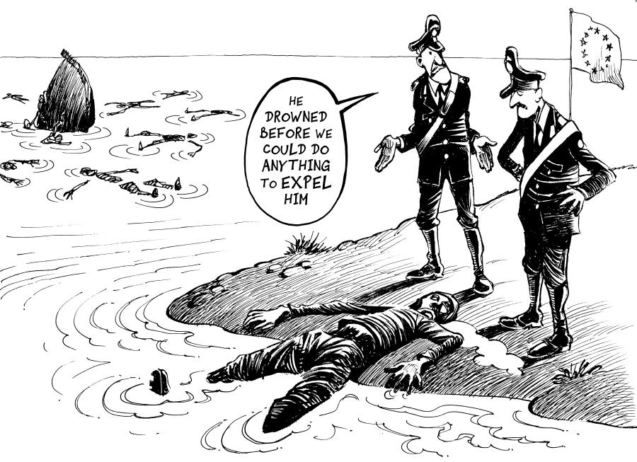 Drowned in Lampedusa Drowned in Lampedusa Drowned in Lampedusa