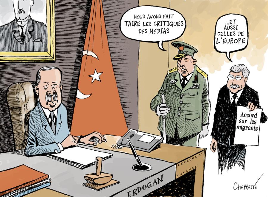 Erdogan serre les boulons Erdogan serre les boulons