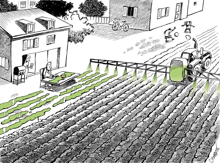 Épandage de pesticides Épandage de pesticides Épandage de pesticides