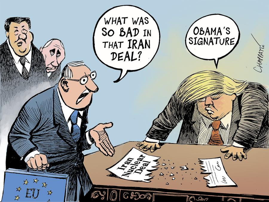 Why Trump hated the Iran deal Why Trump hated the Iran deal Why Trump hated the Iran deal