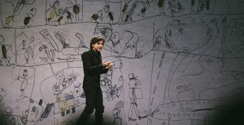 «Sur scène, mes dessins sont mes punchlines»